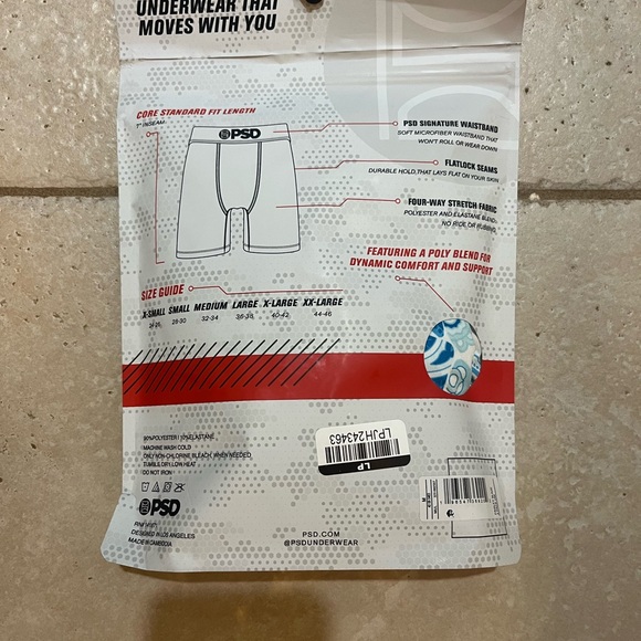 NWT PSD 2 Pack Standard Length Boxer Briefs - Picture 2 of 4